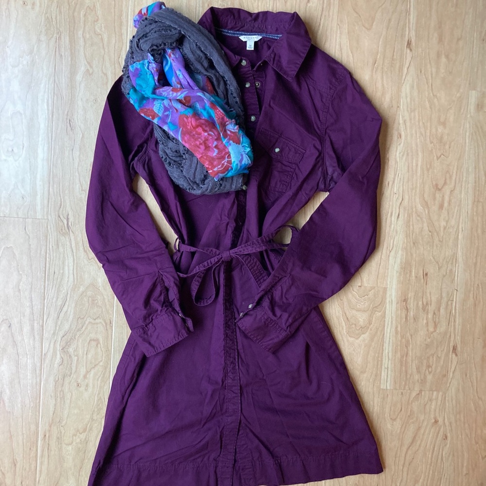 Casual Button Up Dress